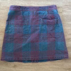 Madewell x Rivet & Thread Collab Denim Skirt Size 4